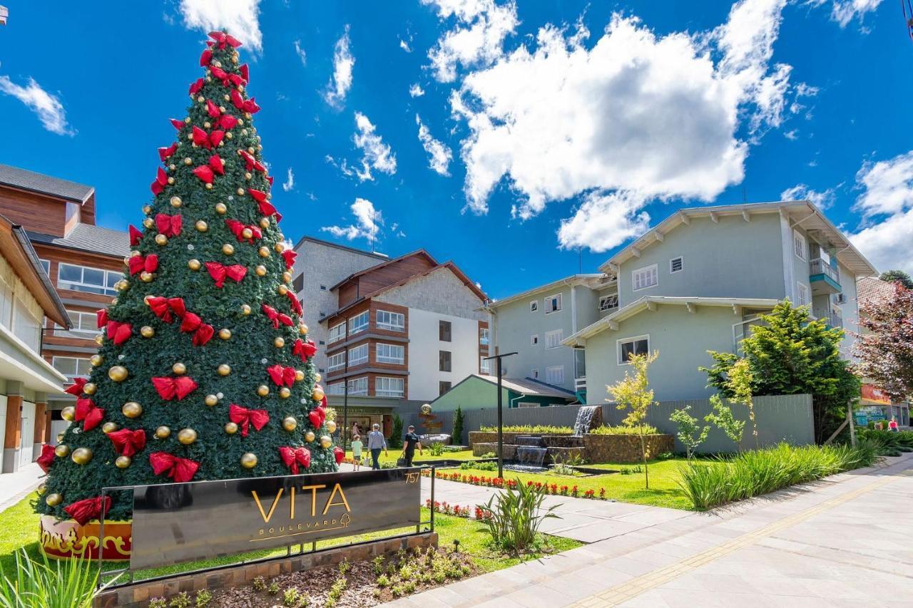 400 Metros Da Rua Coberta - Stay House Temporada Gramado Bagian luar foto